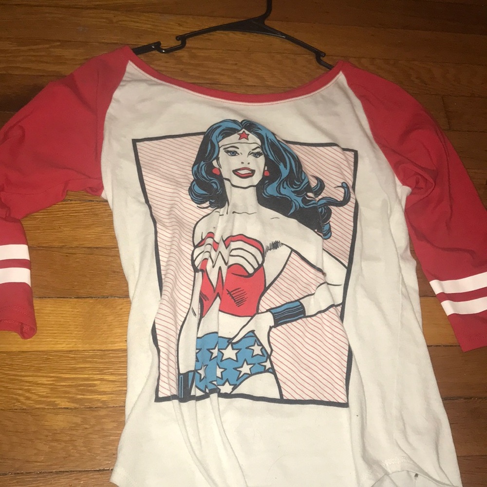 Wonder Woman Baseball Tee
